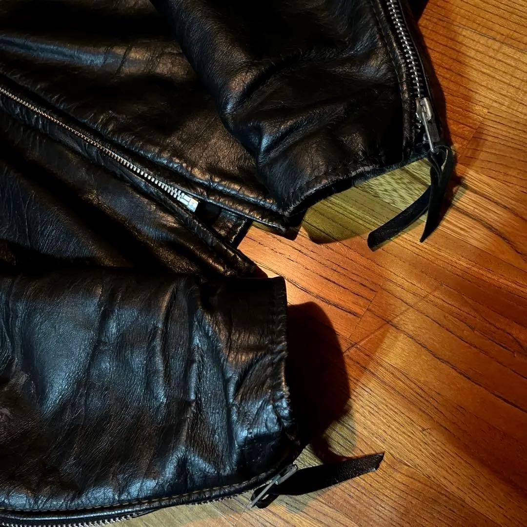 Broocks ブルックス レザージャケット ライダース ヴィンテージ