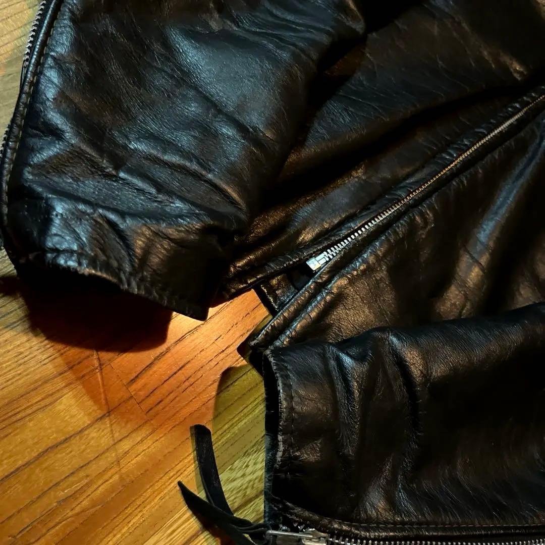 Broocks ブルックス レザージャケット ライダース ヴィンテージ