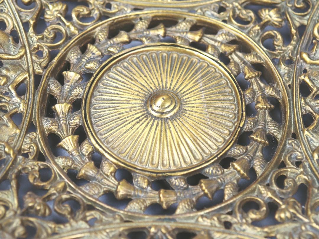 カルル・フリードリッヒ・シンケル 真鍮製 海馬と人魚 ウォッシュコンポート