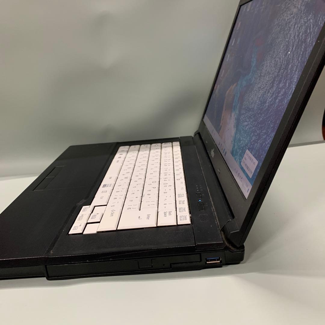 美品 富士通　DVD Windows11 ノートパソコン