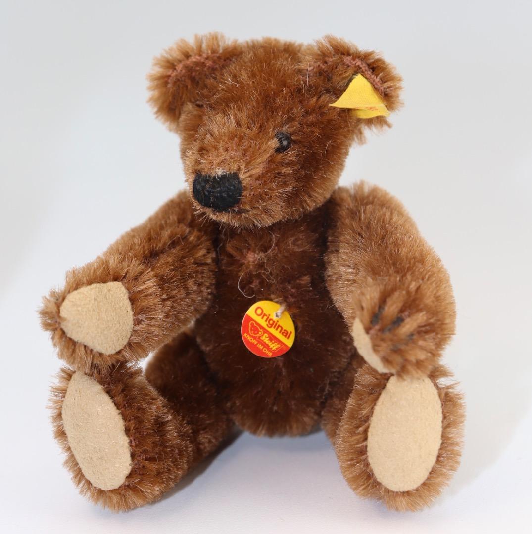 Steiff テディベア ダーク・ブラウン1909年レプリカ・テディ9cm E
