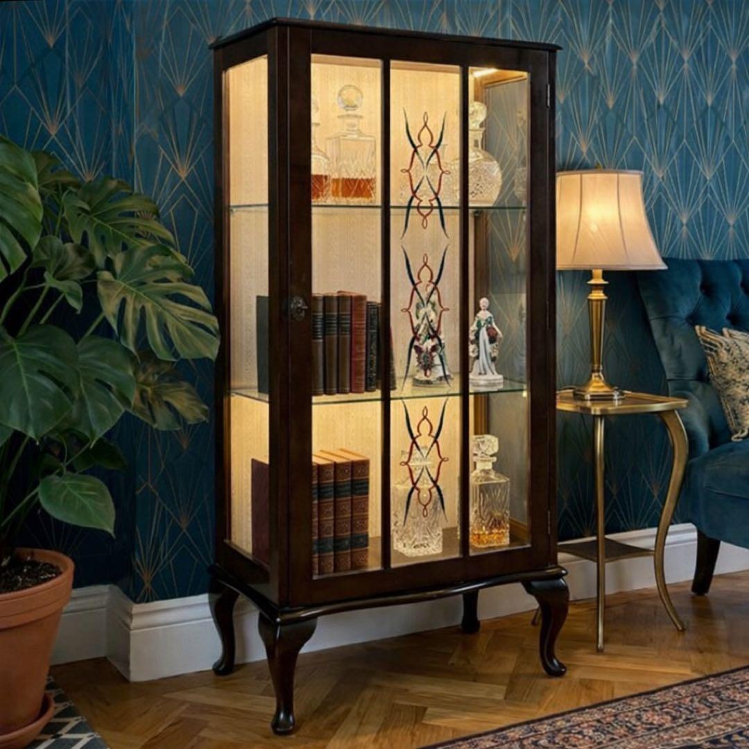 HR616 【希少デザイン】アンティーク1950年代　英国　キャビネット