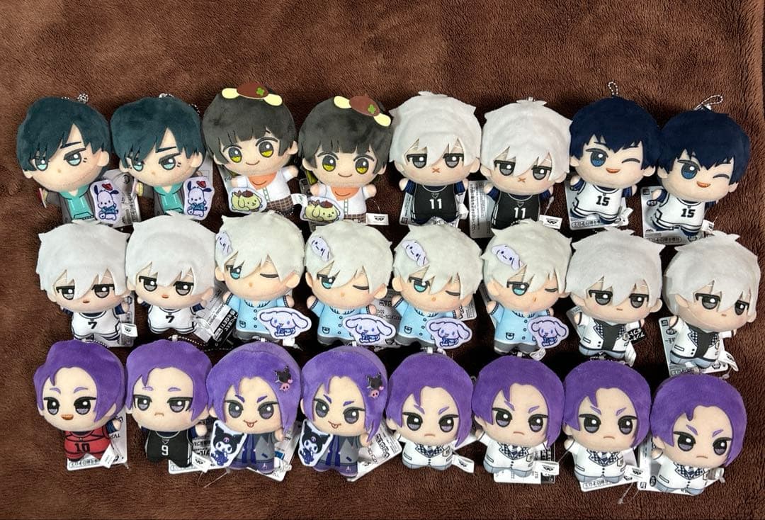 ブルーロック　サンリオ 劇場版 vol.6 ちびぐるみ　24体セット