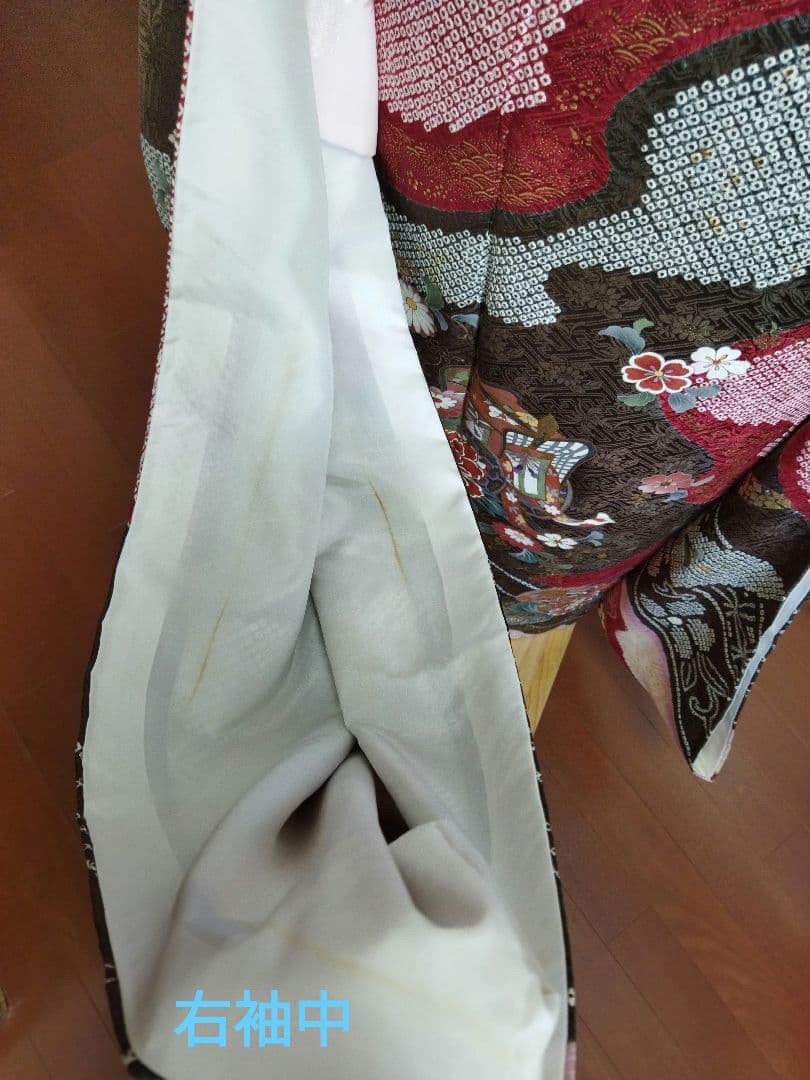 riy＊様　434.練習用にも！　振袖と袋帯2点セット　正絹　フルセット　成人式