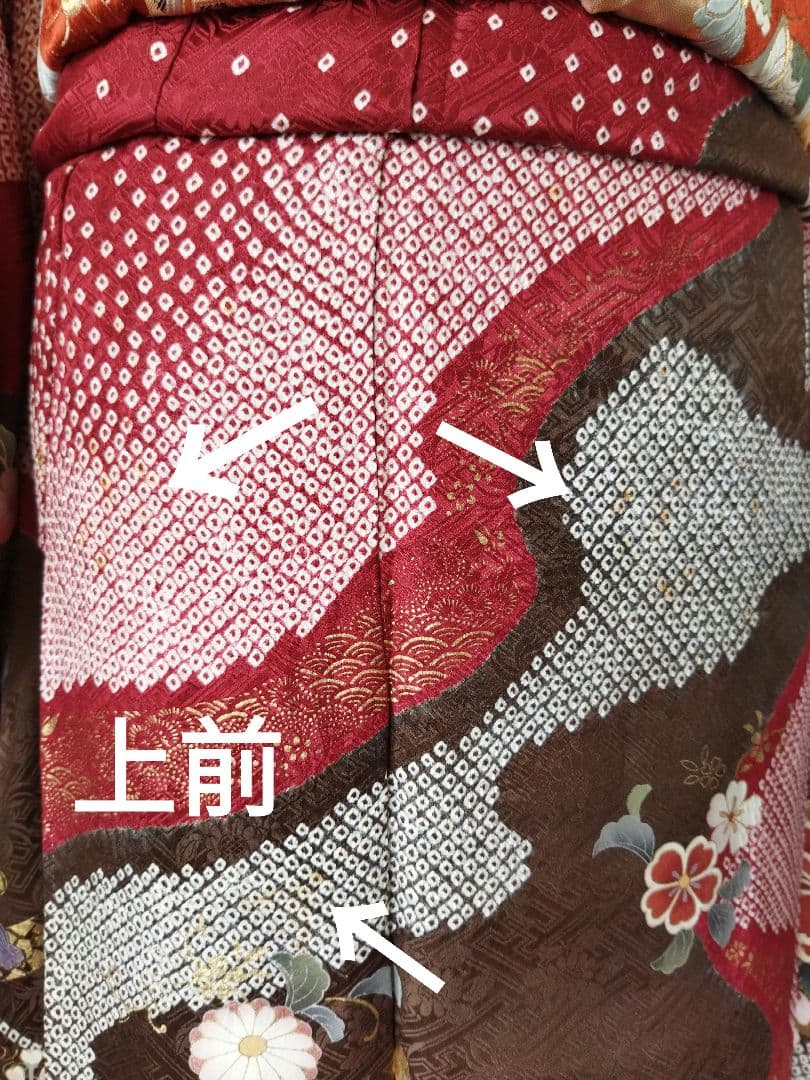 riy＊様　434.練習用にも！　振袖と袋帯2点セット　正絹　フルセット　成人式