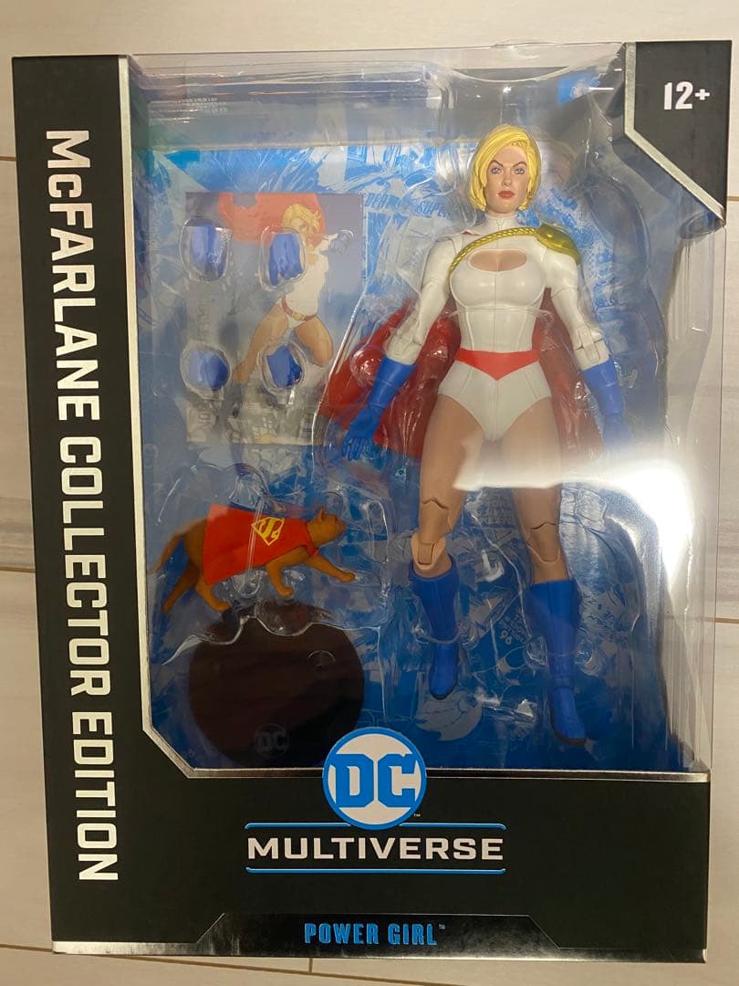 マクファーレントイズ　パワーガール フィギュア　DCマルチバース