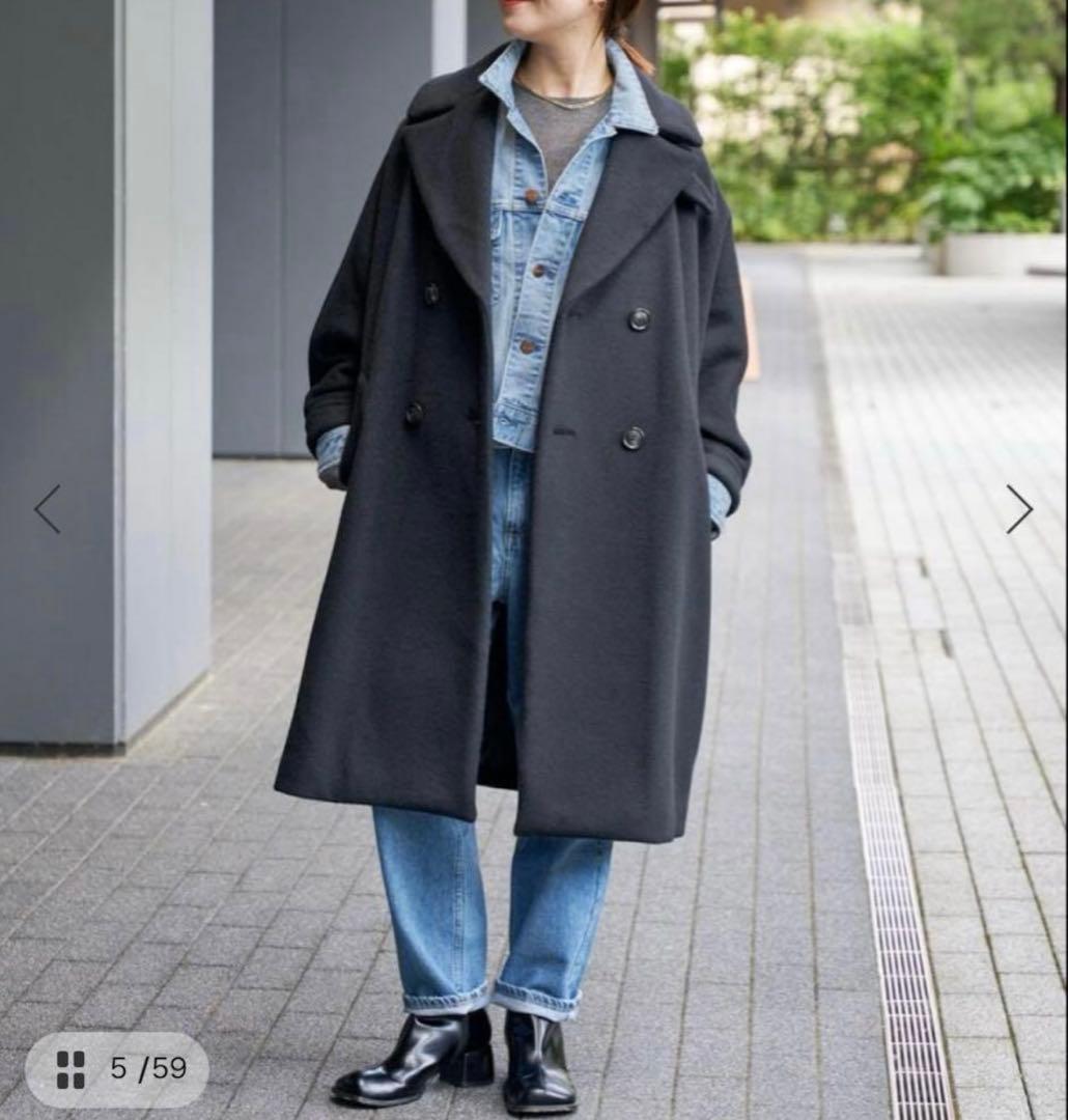 定番人気　2024AW TICCAティッカ テントコート ブラック