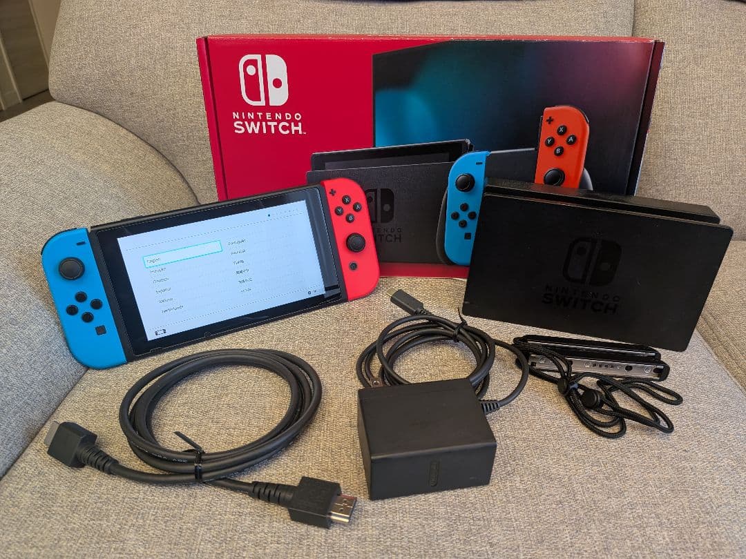 ★当日発送可能★Nintendo Switch 本体 青/赤 Joy-Con付き