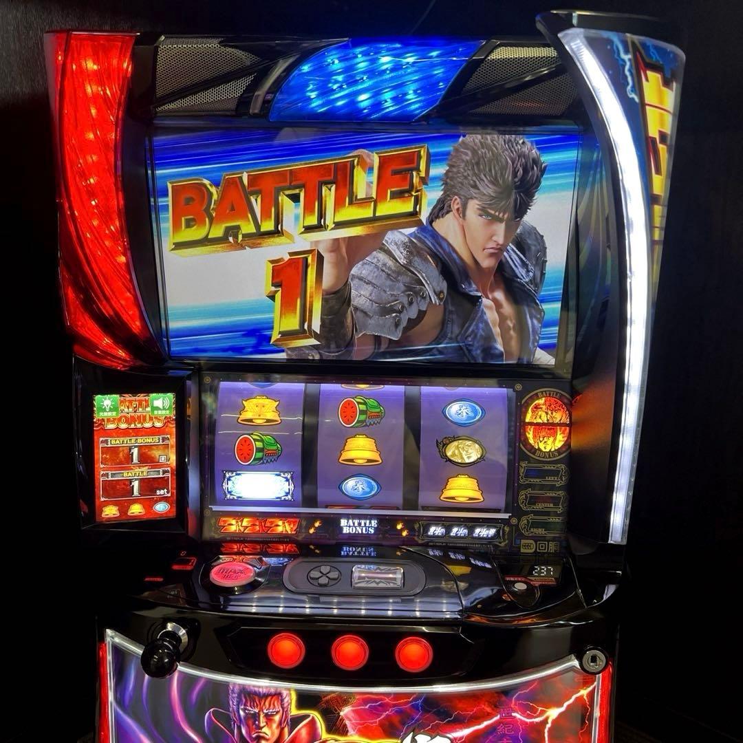 スマスロ「北斗の拳 」拳王パネル　送料無料　パチスロ実機