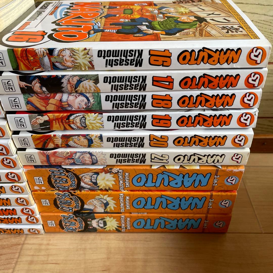 英語版　ナルト　NARUTO 1〜30巻