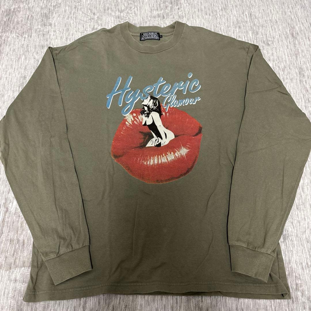 Hysteric Glamour ロングTシャツ Lサイズ