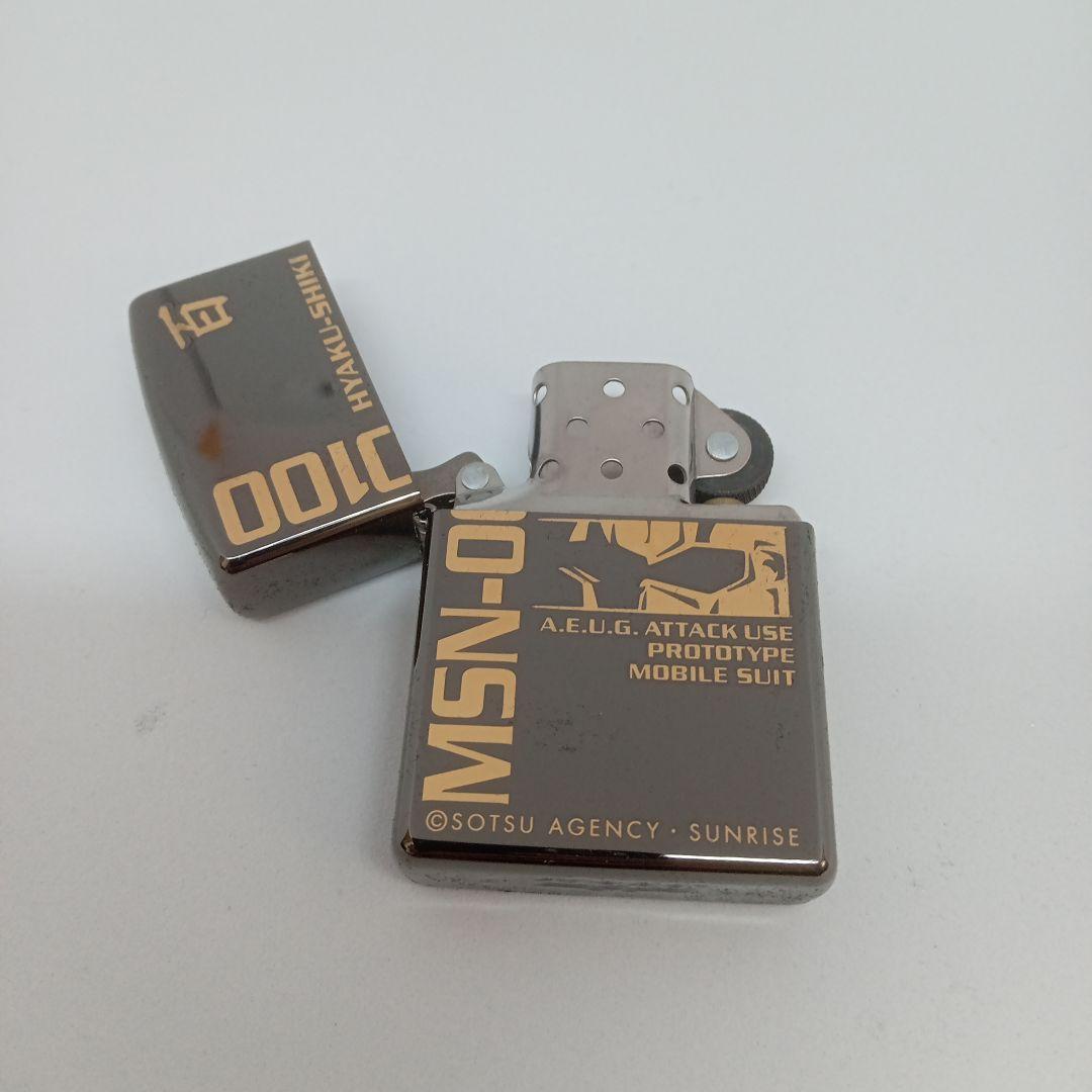【匿名配送】【新品未使用】機動戦士Zガンダム ジッポライター メタルケース 百式