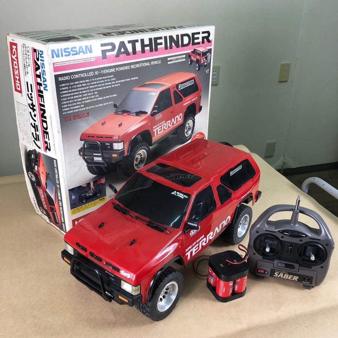 【絶版】京商 1/9 4WD エンジンカー 日産 D21 テラノ 動作未確認