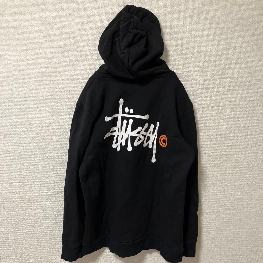 stussy ステューシーパーカー　黒　Ｌサイズ