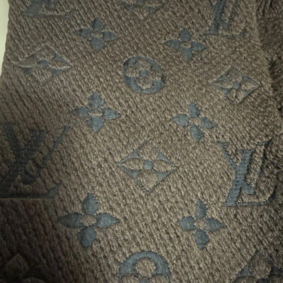⬛︎LOUIS VUITTON ルイヴィトン⬛︎ブラウン マフラー
