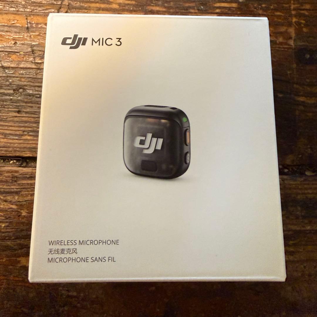 DJI Mic 3 トランスミッター 美品 付属品完備 ワイヤレスマイク