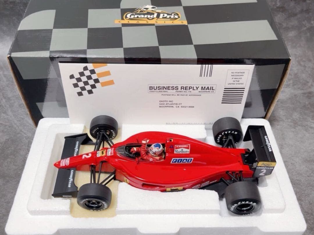 エグゾト 1/18 フェラーリ 641/2 ポルトガルGP 1990