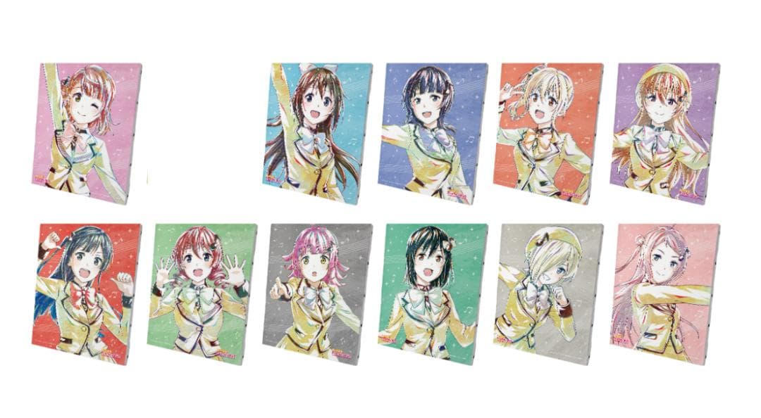 ラブライブ！虹ヶ咲 Ani-Art キャンバスボード 11点セット