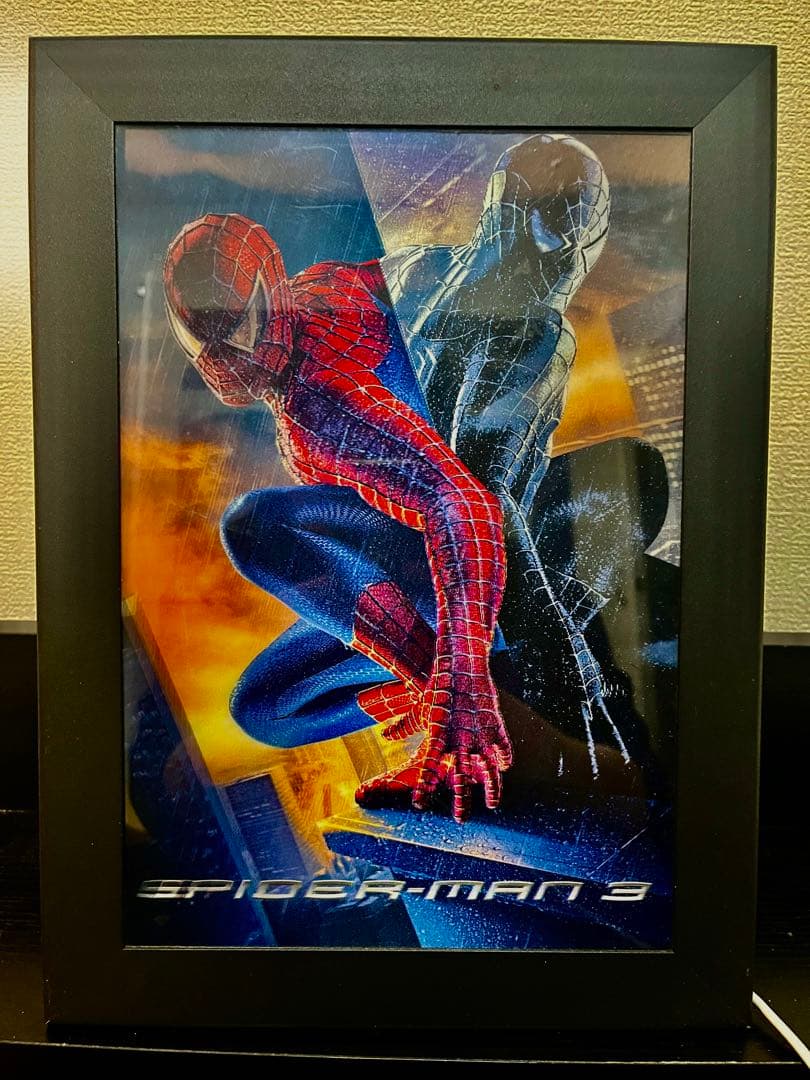 スパイダーマン　SPIDER-MAN 3Dライトアップアートボード