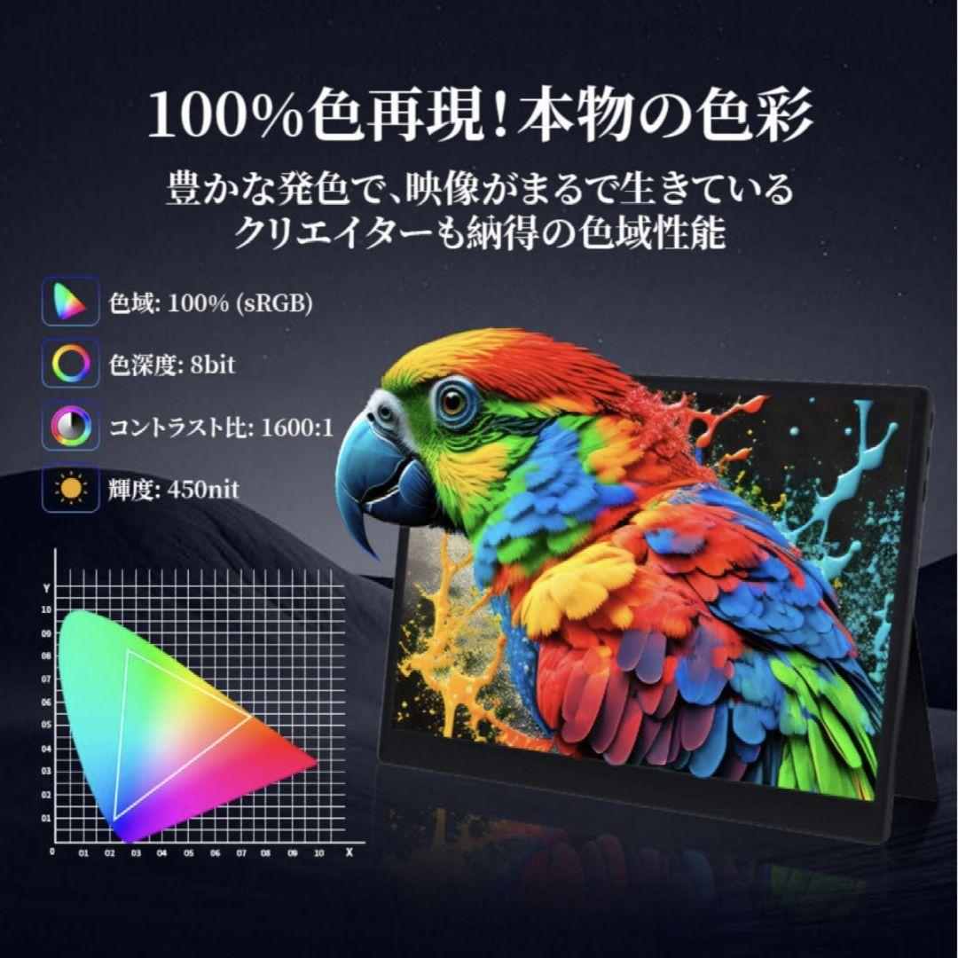 モバイルモニター 15インチ 4K 3240*2160 3:2画面比 高輝度