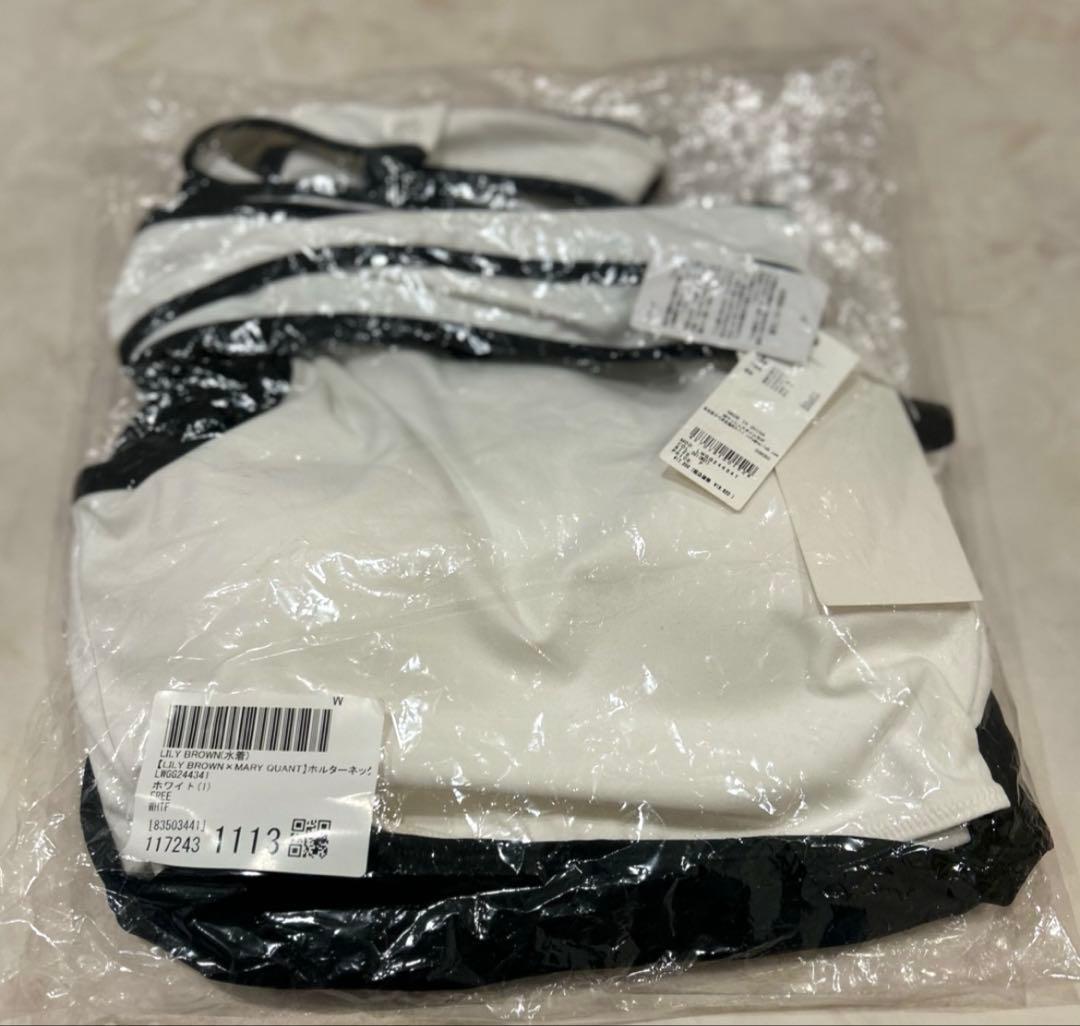 リリーブラウン　マリークワント　コラボ　水着　ホルターネックスウィムウェア★新品