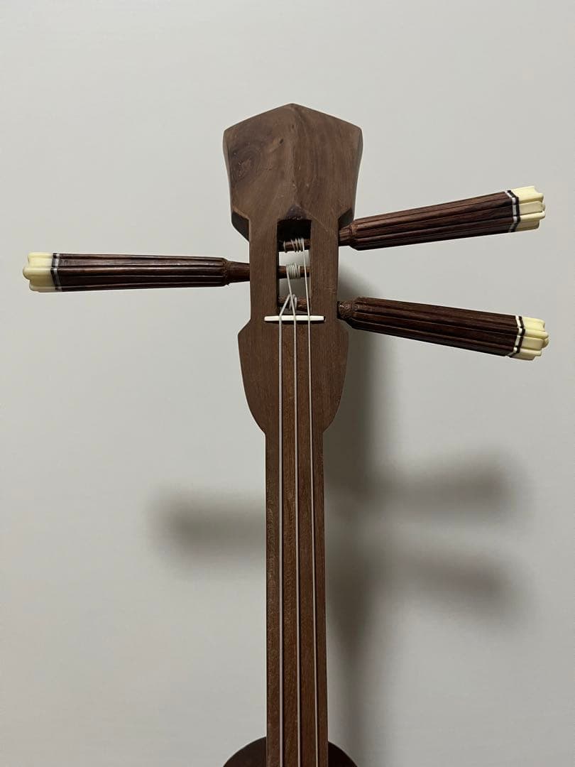 沖縄三線　知念大工　山原ユシの実　488グラム