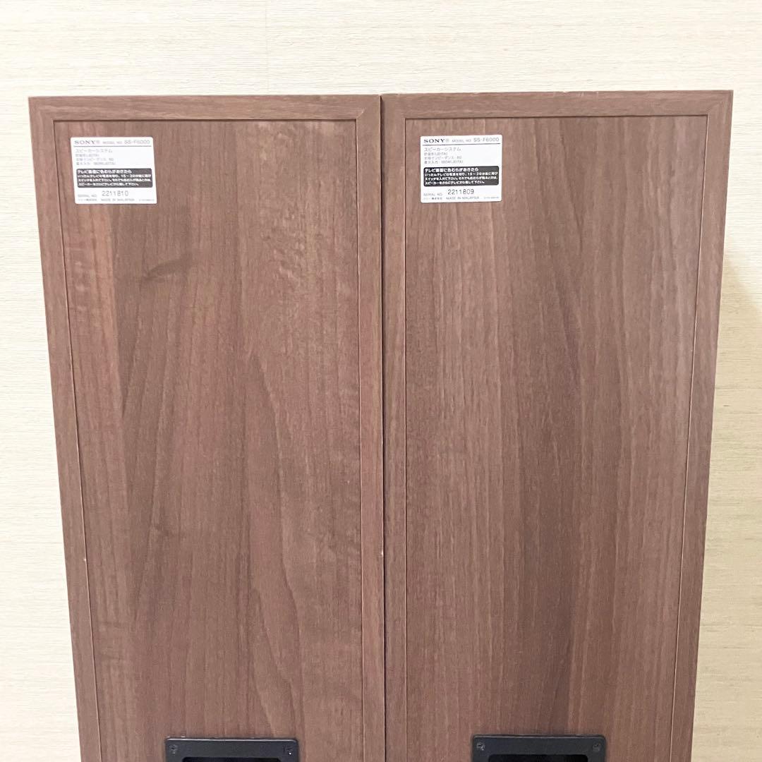 SONY SS-F6000 トールスピーカー　ペア