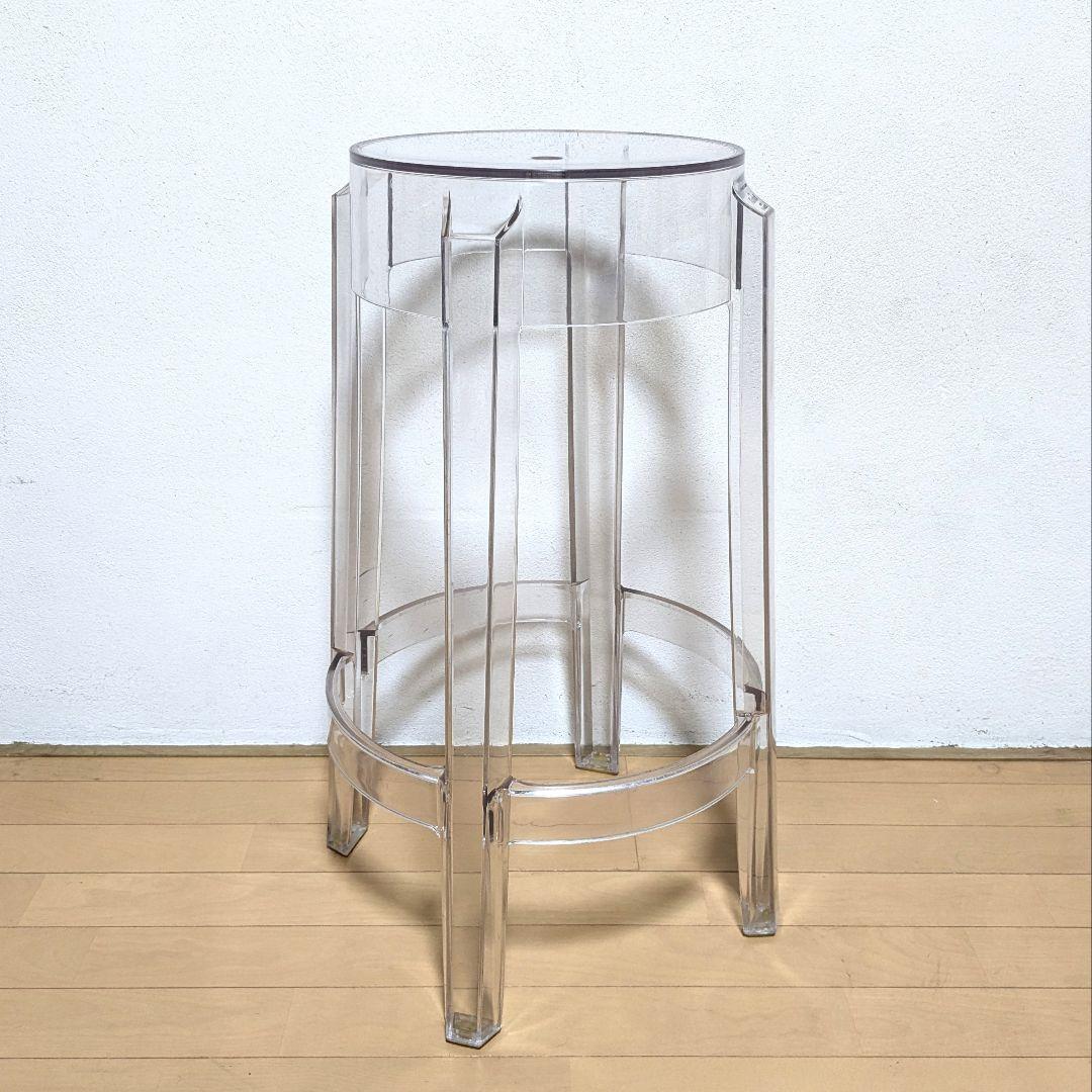 Kartell カルテル チャールズゴースト 65 クリスタル スツール ②