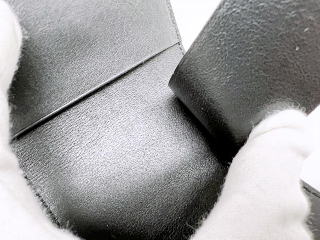 未使用保管　美品　GUCCI　グッチ　マイクロシマ　キーケース　黒　150402