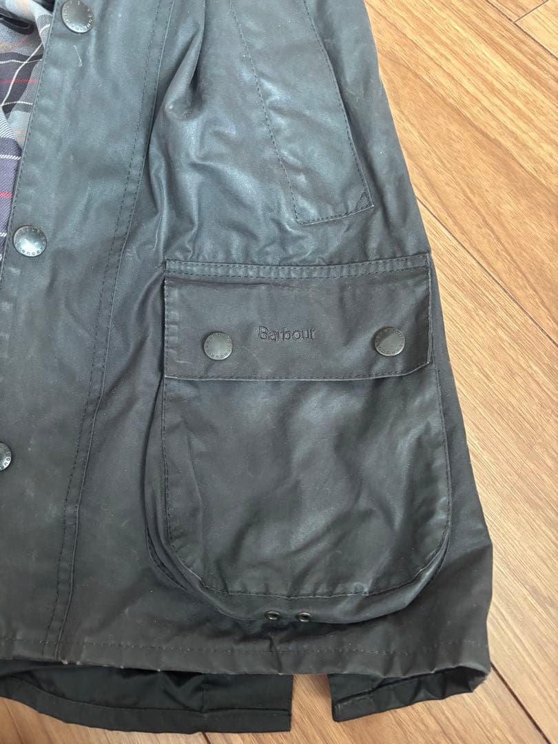 Barbour バブアー オイルドジャケット ビデイル ブラック