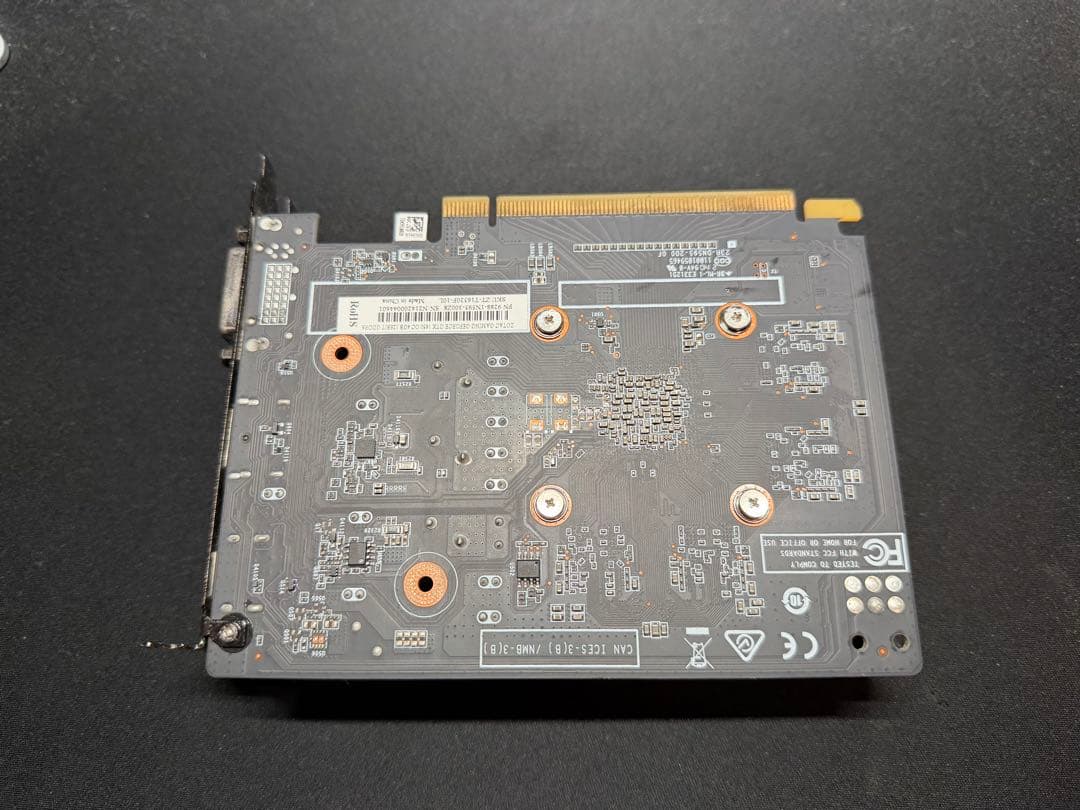 ZOTAC GEFORCE GTX 1650 グラフィックボード