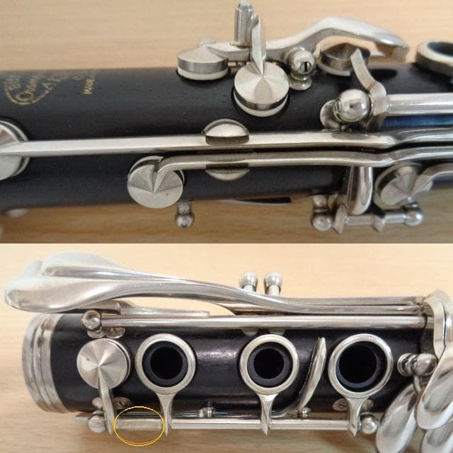 美品★クランポン R-13 クラリネット★クリーニング・全タンポ交換/調整済み◎