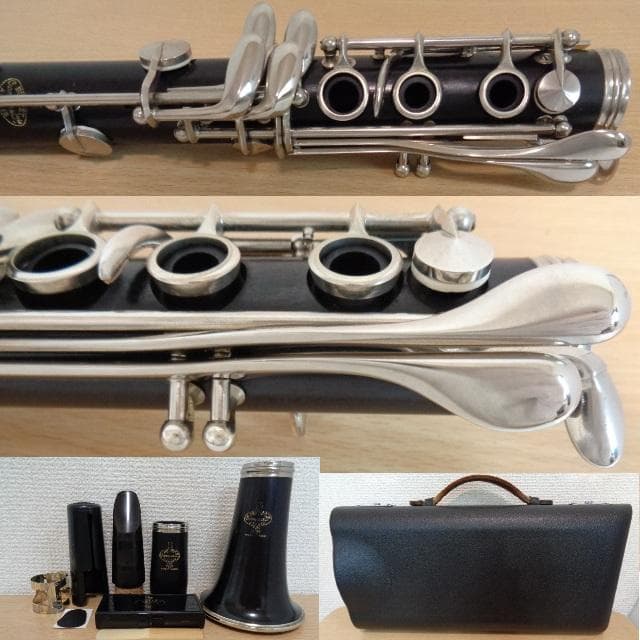 美品★クランポン R-13 クラリネット★クリーニング・全タンポ交換/調整済み◎