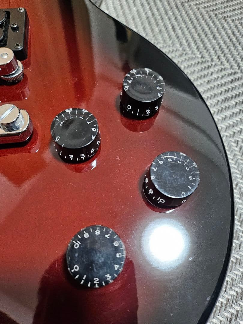 Burny レスポール チェリーサンバースト バーニー LesPaul 赤