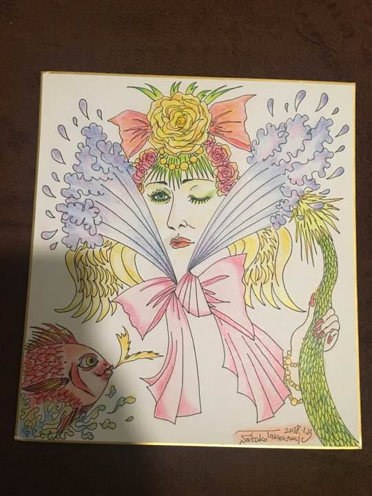 スピリチュアル手描きイラスト