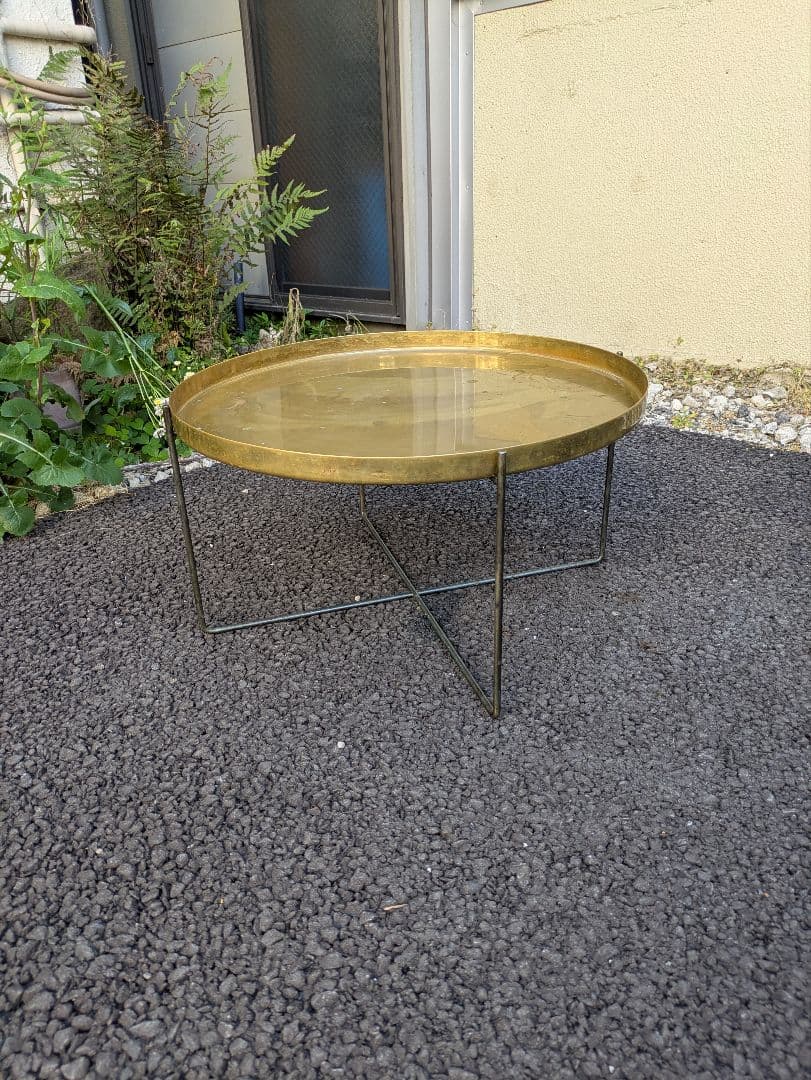 E15 イーフィフティーン CIBONE 真鍮コーヒーテーブル