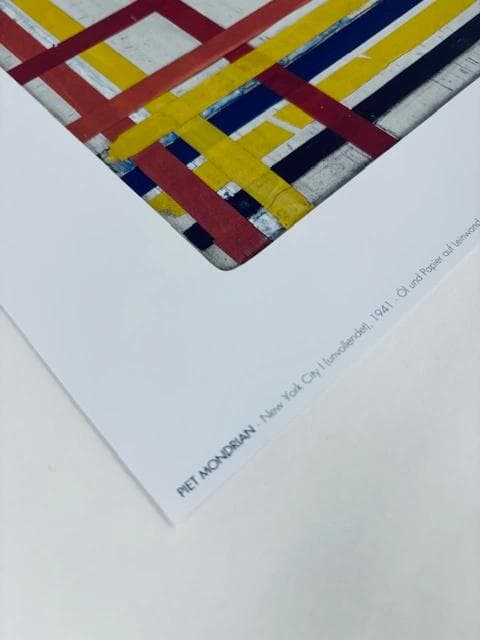額装品/New York/ピエト モンドリアン/ポスター/アート/インテリア