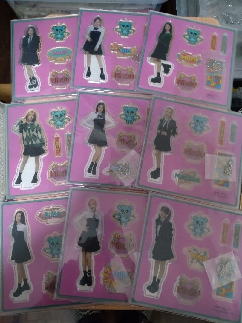 NiziU アクリルスタンド 9個セット