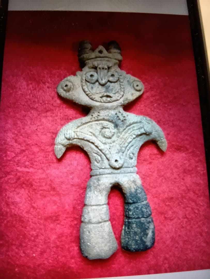 松⚫ミミズク土偶　埼玉県鴻巣市周辺出土