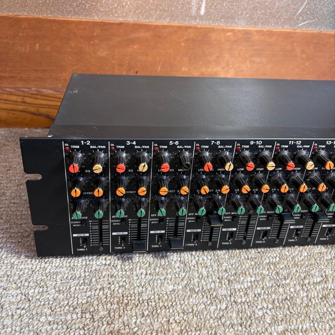 【動作良好】TASCAM MM-200 アナログミキサー ステレオ8チャンネル