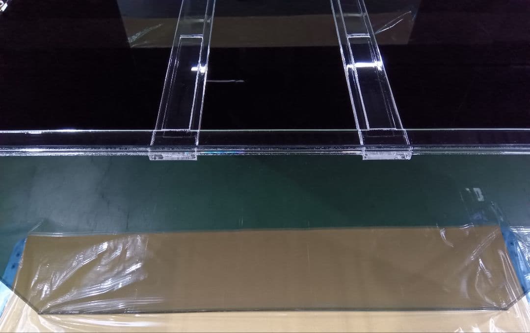 アクリル水槽 W1200 D600 H600 四面黒 10㍉ ワンオフ 佐川発送