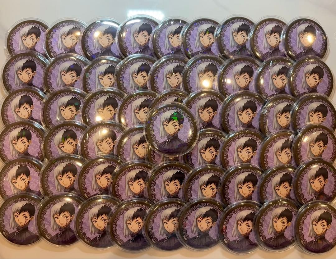 Dr.STONE ドクターストーン あさぎりゲン 缶バッチ