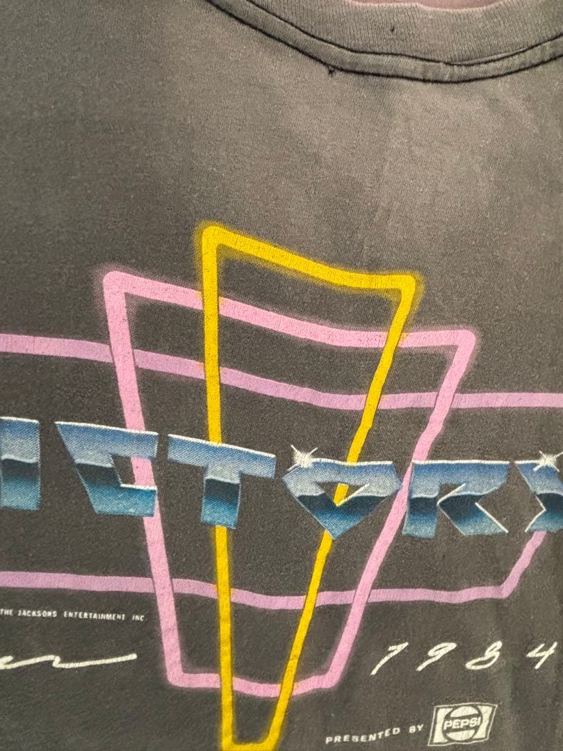 Michael Jackson Victory Tour Tシャツ 1984