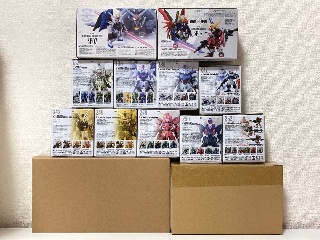 【新品 未開封】 ガンダムコンバージ 機動戦士ガンダム SEED 13点セット