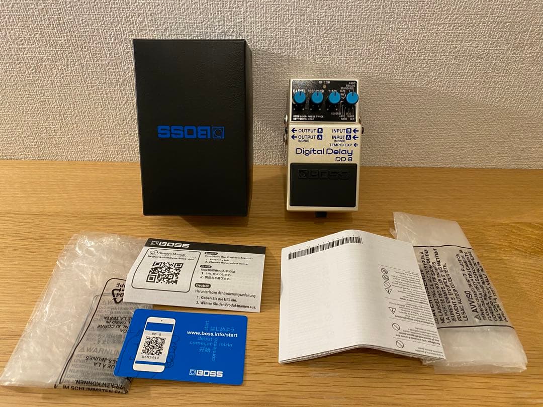 【未使用】BOSS デジタルディレイ DD-8