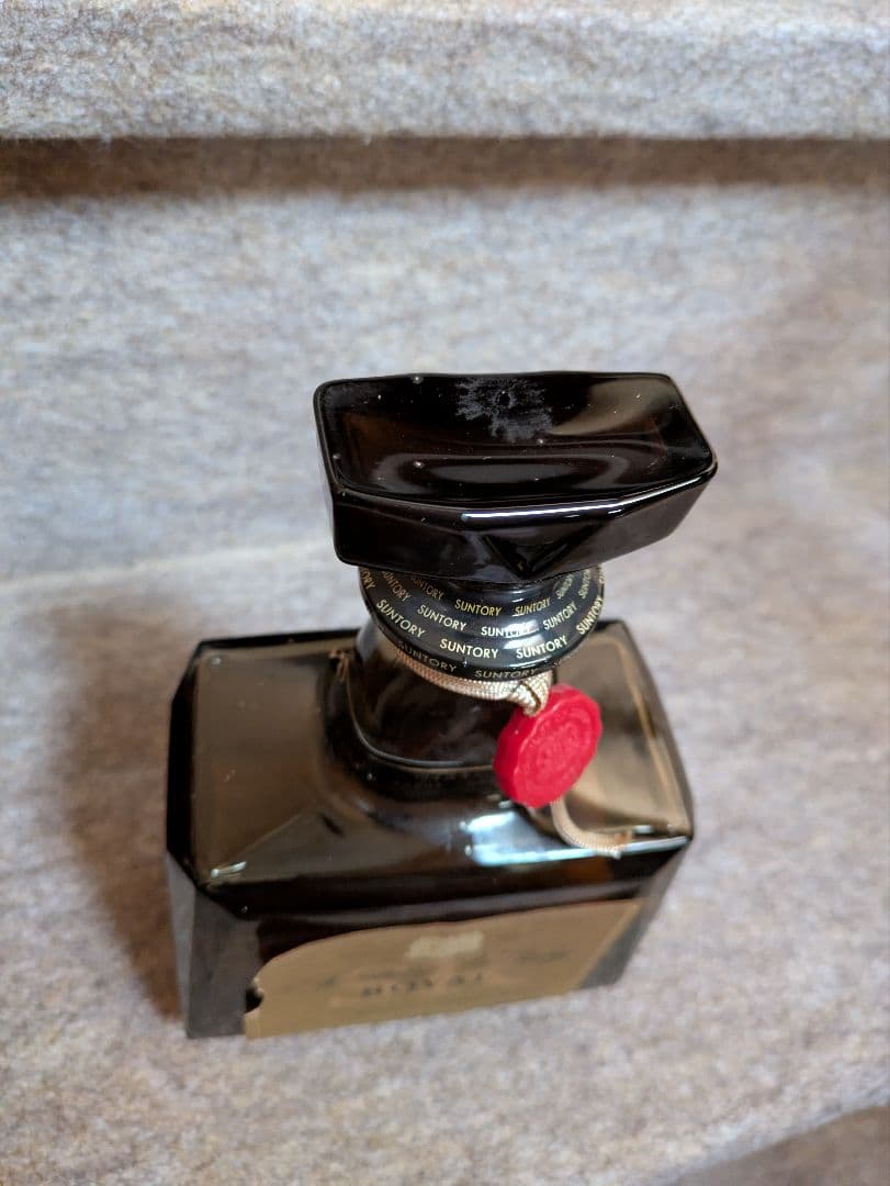 古酒サントリーウイスキーローヤル:クイーンサイズ、向獅子720ml、12年スリム