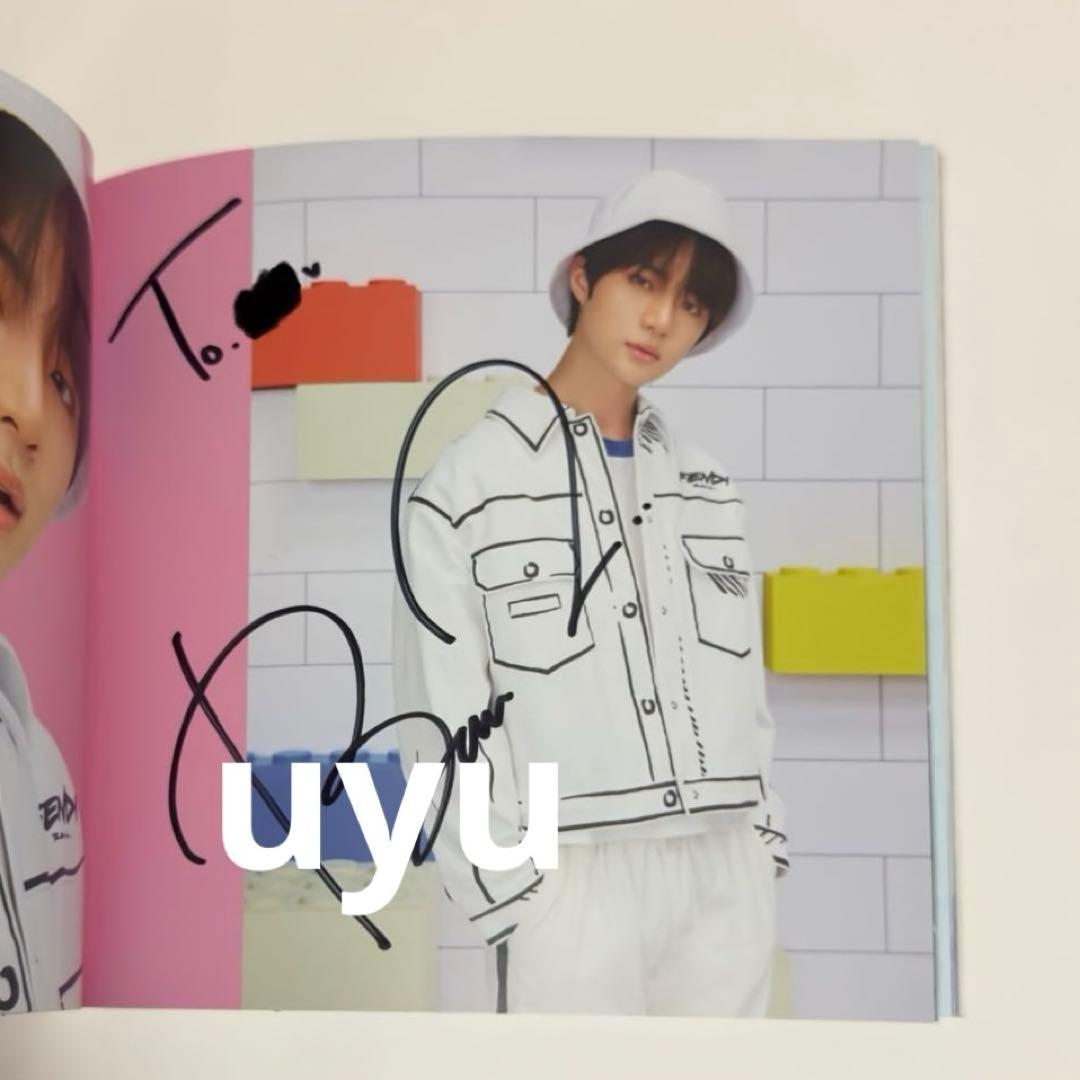 TXT ボムギュ 直筆サイン BLUE HOUR