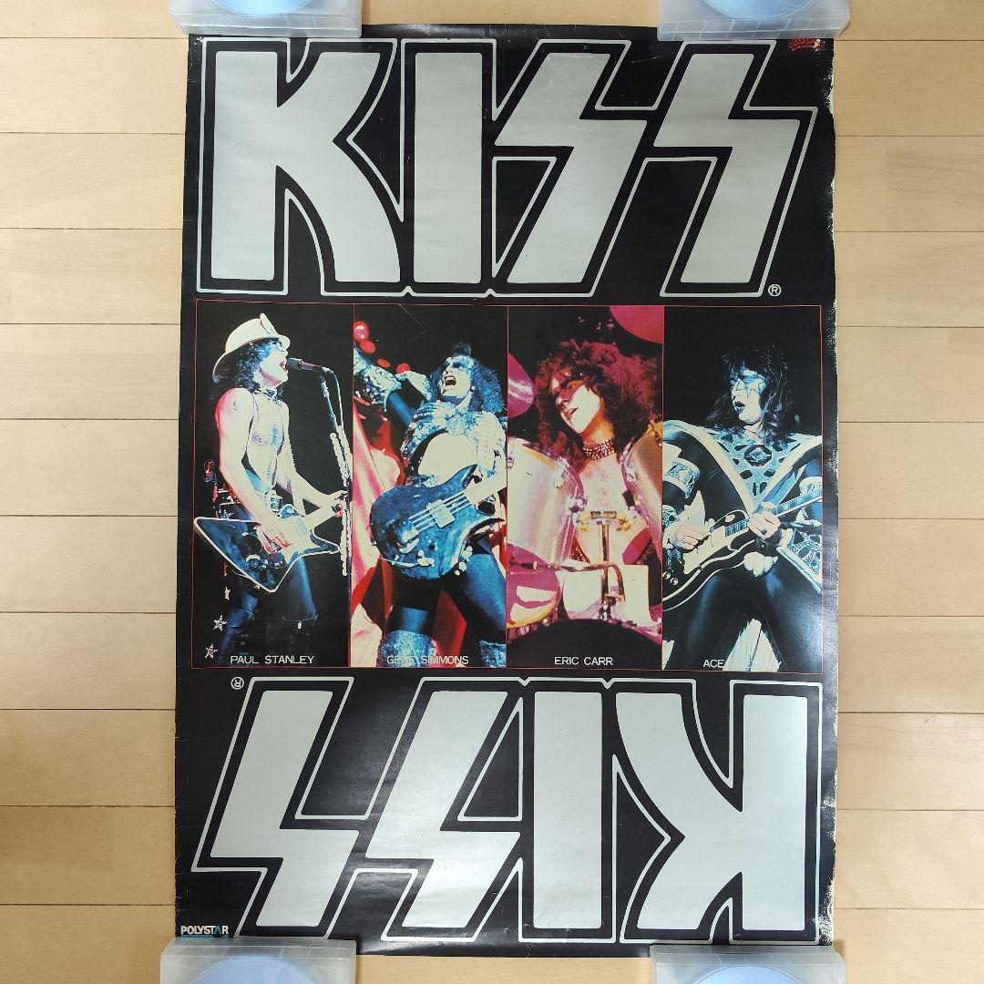 激レア!KISS 1980　ポスター♪当時物　非売品※※※ジャンク※※※