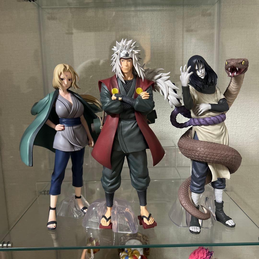 一番くじ NARUTO-ナルト- 疾風伝 伝説の三忍 ３体セット