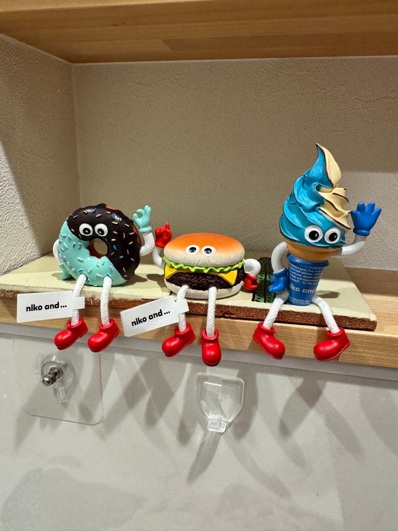 【FLAVORS】ニコアンド コラボ お座りオブジェ 3体セット